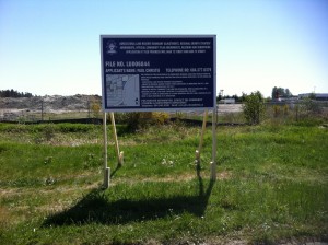 Blue Delta Development Sign Street View