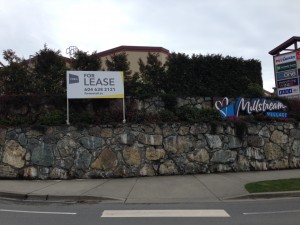 Coloured Horizontal FORM For Lease Sign Street View