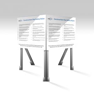 Construction Site Safety Rules Signs